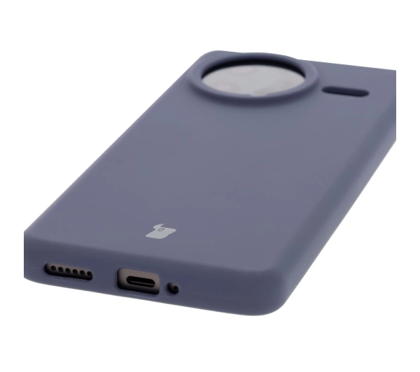 Bizon Silikonowe Soft do Xiaomi Poco F7 Ultra Granatowy