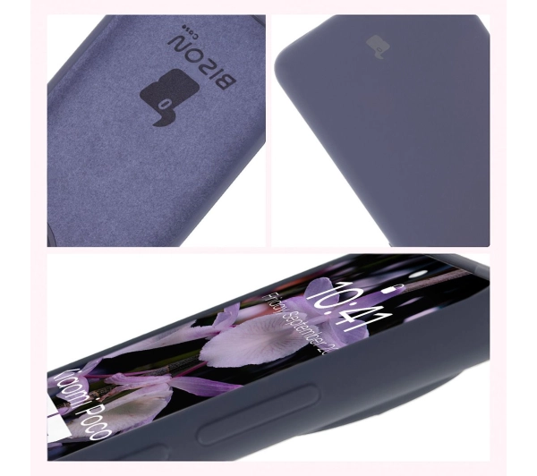 Bizon Silikonowe Soft do Xiaomi Poco F7 Ultra Granatowy