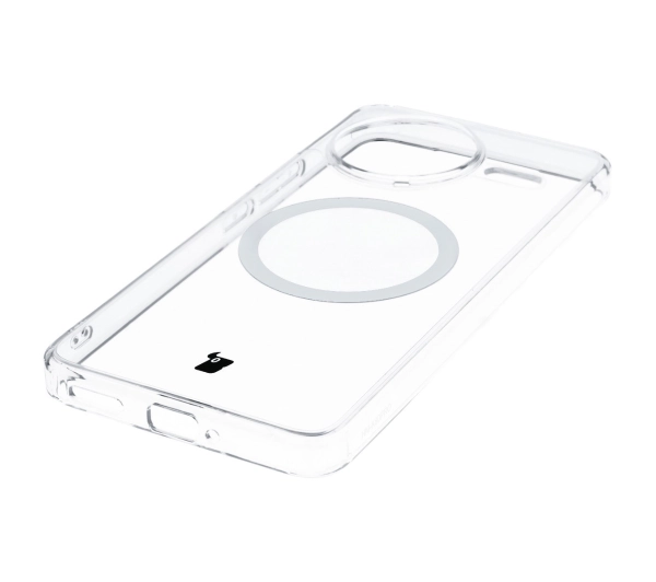 Bizon CrystalO z MagSafe do Xiaomi Poco F7 Ultra Przezroczysty