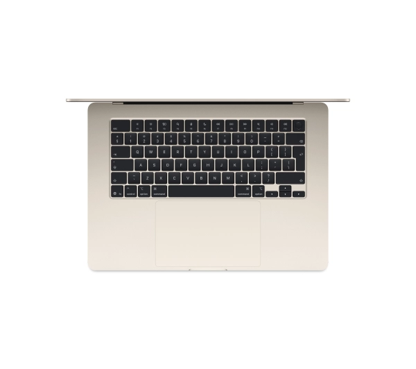 Apple MacBook Air 2025 15,3" M4 24GB RAM 512GB Dysk macOS Księżycowa poświata 70W Funkcje AI - Kup na Raty - RRSO 0%