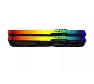 Kingston DDR5 5600 32GBx2 計64GB CL36 RGB Pamięć RAM Kingston FURY Beast RGB DDR5 64GB (2 x 32GB) 5600