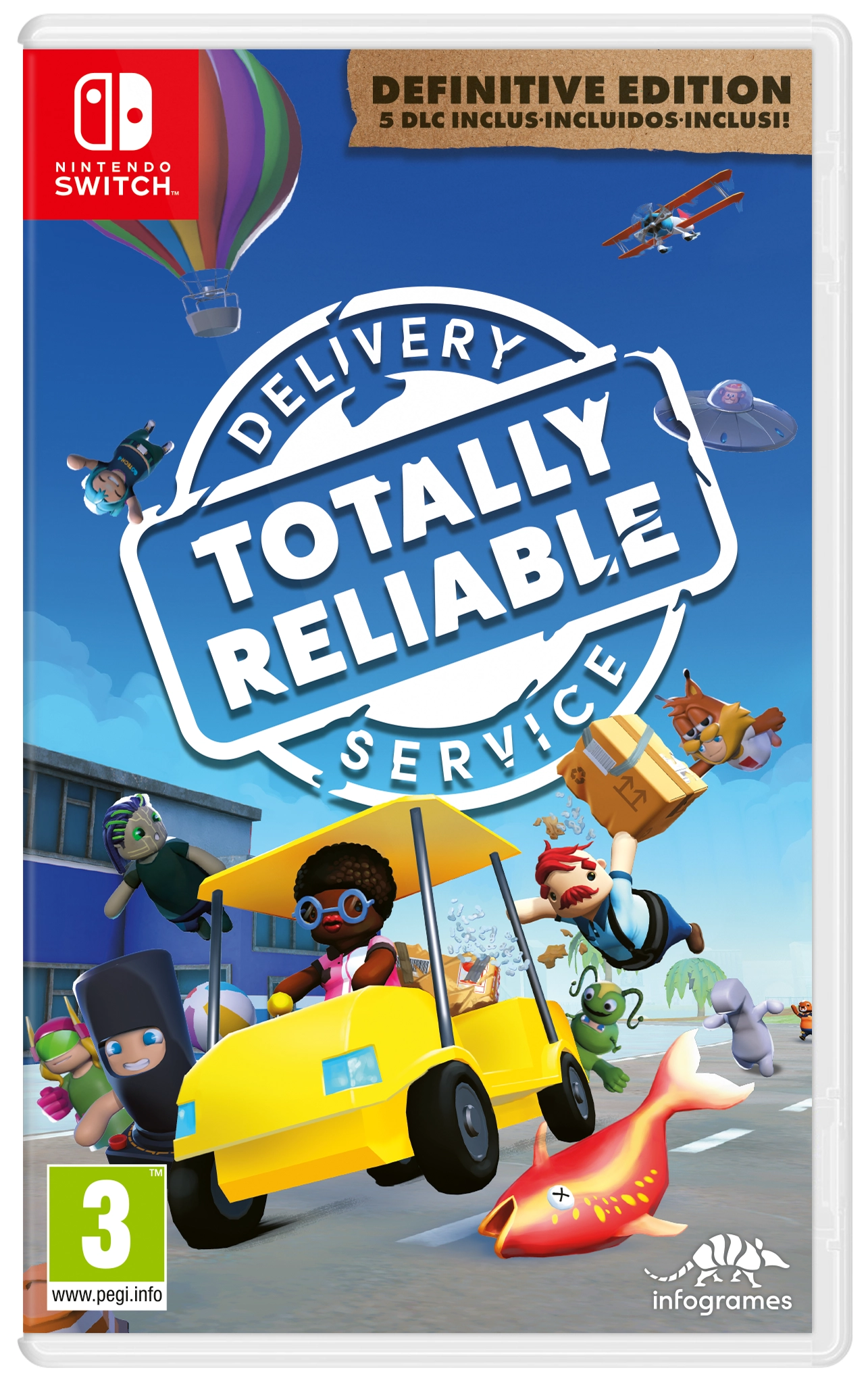 Totally Reliable Delivery Service: Definitive Edition Gra na Nintendo Switch