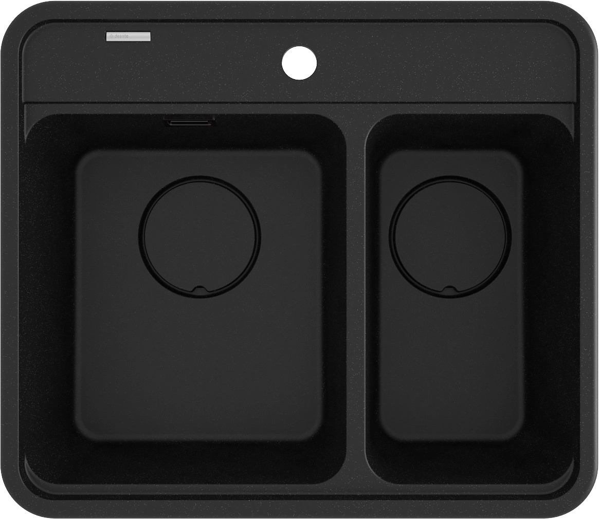 Zlewozmywak Deante Momi ZKM_G503 Granit Grafitowy