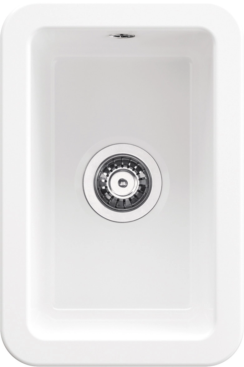 Zlewozmywak Deante Lumi ZCU_610A Ceramiczny Biały