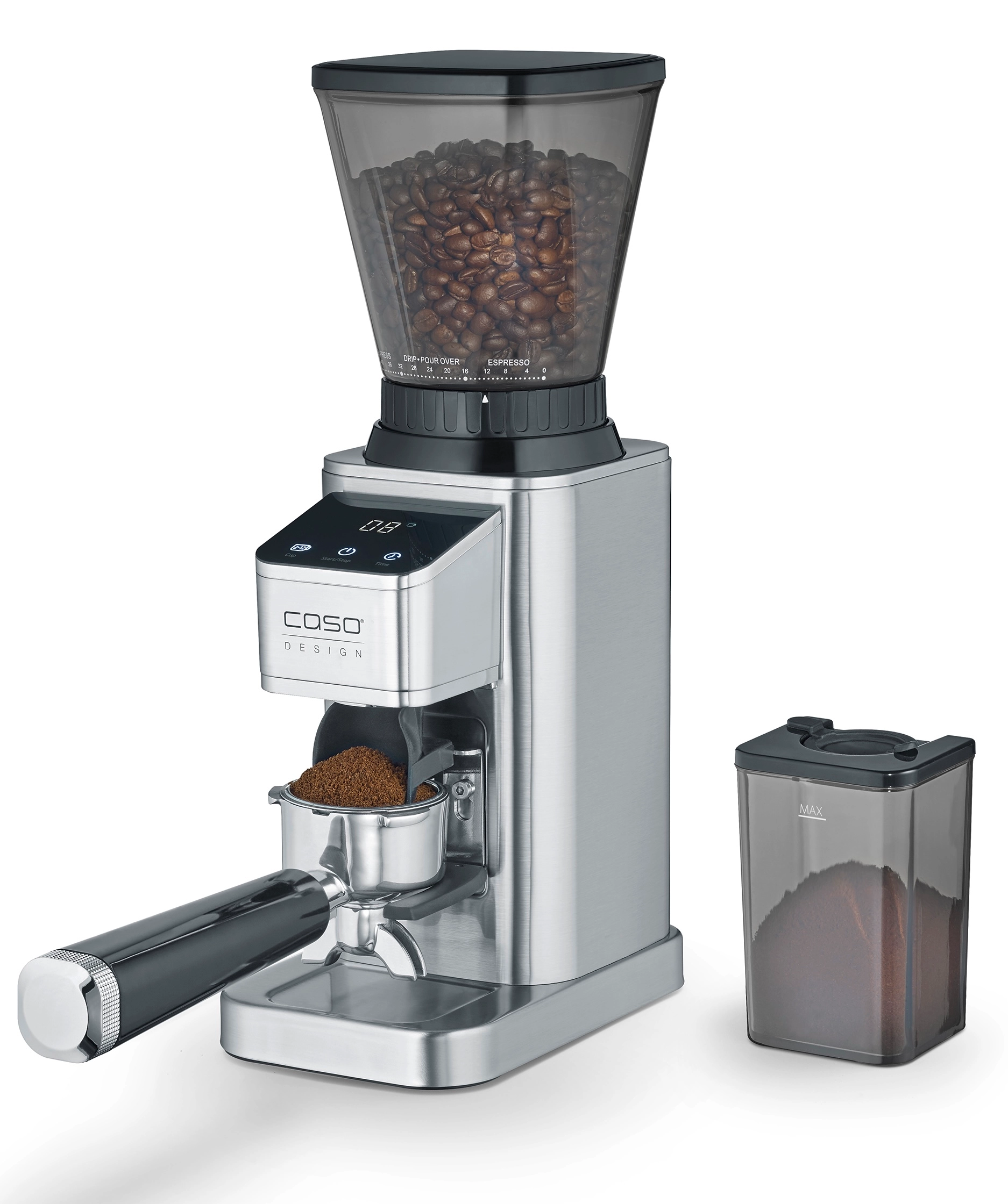 Młynek do kawy Caso Germany BaristaChef INOX 1834