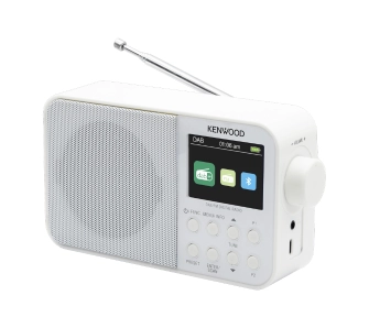 Radioodbiornik Kenwood CR-M30DAB-W Radio FM DAB+ Bluetooth Biały