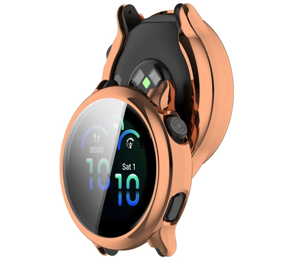 Bizon Felipe do Garmin Vivoactive 6 różowo-złoty