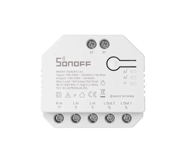 Sonoff Inteligentny przełącznik Sonoff Dual R3 Lite