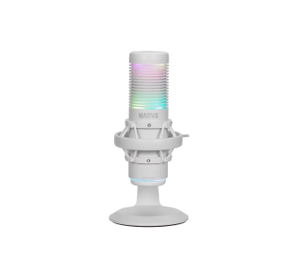 Mikrofon Marvo Blast 60 Przewodowy Pojemnościowy Biały