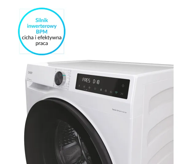 Candy ProWash 550 BP 412BL8-S 12kg 1400obr/min Zdalne starowanie - TRZECI -55%, ALBO 5-TY ZA 1ZŁ - Kup na Raty - RRSO 0%