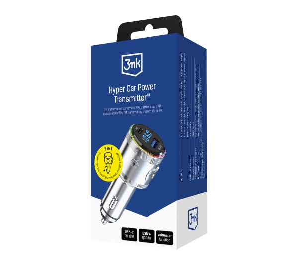 3mk Hyper Car Power 48W Silver