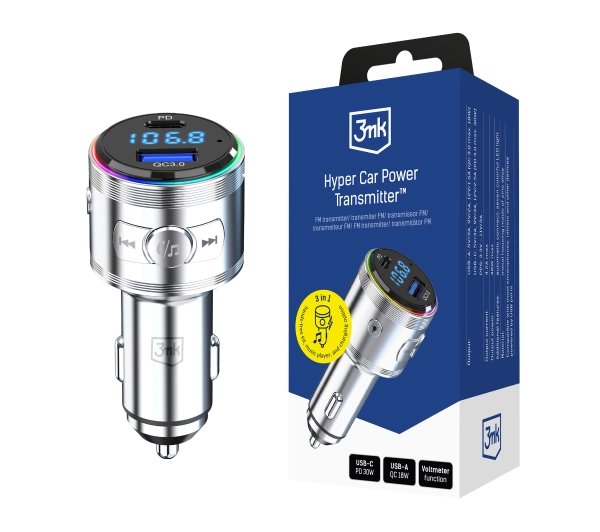 3mk Hyper Car Power 48W Silver