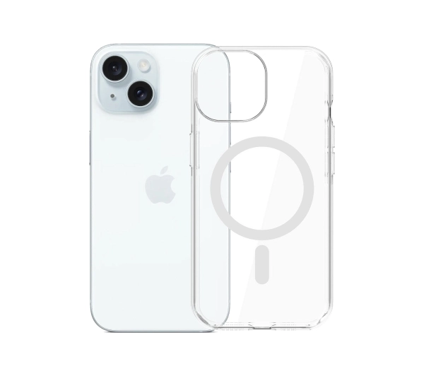3mk EverClear MagCase do iPhone 15 Przezroczysty