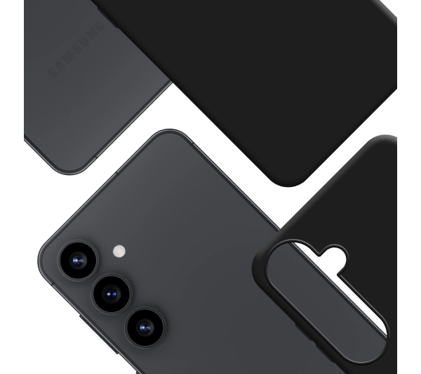 3mk Hardy MagSilicone Black do Samsung Galaxy S25+
