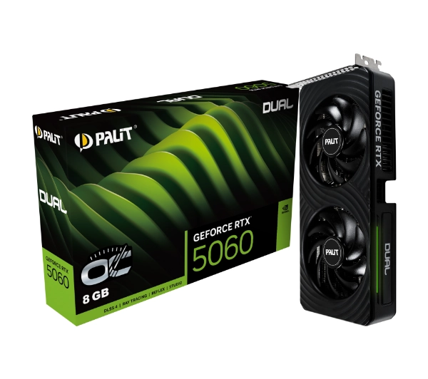 Palit GeForce RTX 5060 Dual OC 8GB GDDR7 128bit DLSS 4