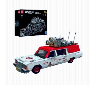 Mould King Klocki Konstrukcyjne Samochód Ghost Hunter Bus (10071) - Kup na Raty - RRSO 0%