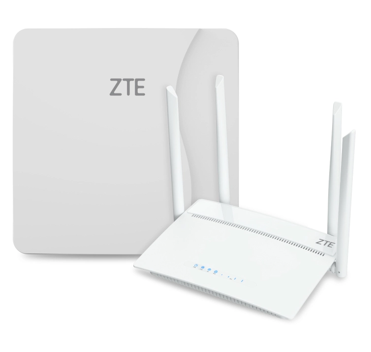 Router bezprzewodowy z 4G ZTE MF258 PRO ODU-IDU Biały