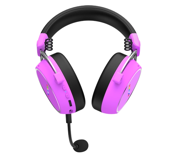 Hator Hypergang 3 Wireless ESH52 ANC Nauszne Fioletowy - Kup na Raty - RRSO 0%