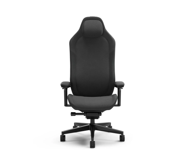 Fractal Design Refine Fabric Dark Gamingowy do 125kg Tkanina Czarny