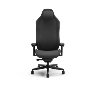 Fotel Fractal Design Refine Fabric Dark Gamingowy do 125kg Tkanina Czarny