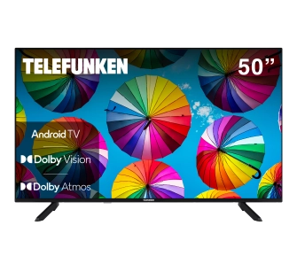 Telewizor Telefunken TFL-50AEU2000 50" LED 4K Android TV Dolby Vision Dolby Atmos DVB-T2