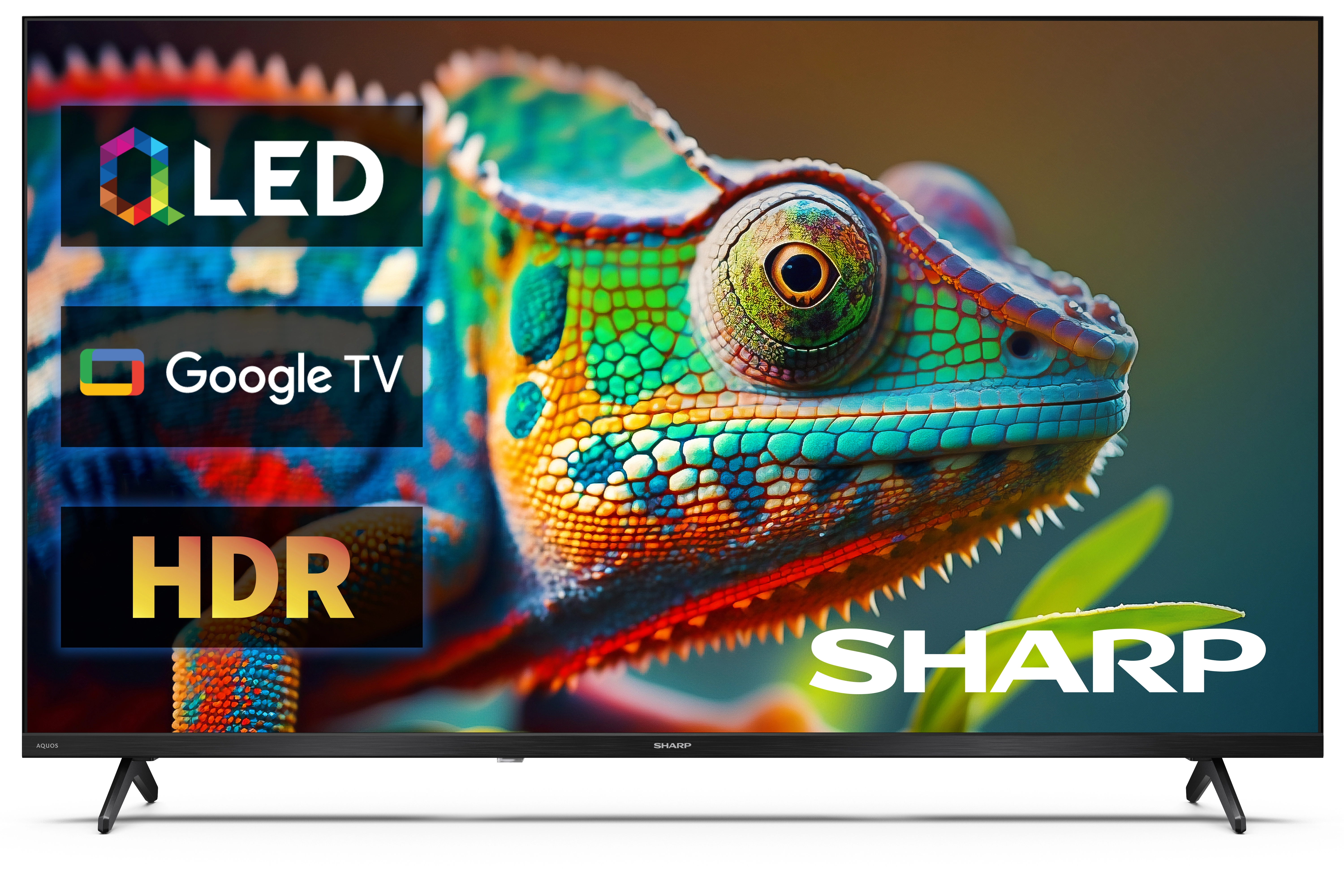 Telewizor Sharp 40HF3765E 40" QLED Full HD Google TV DVB-T2