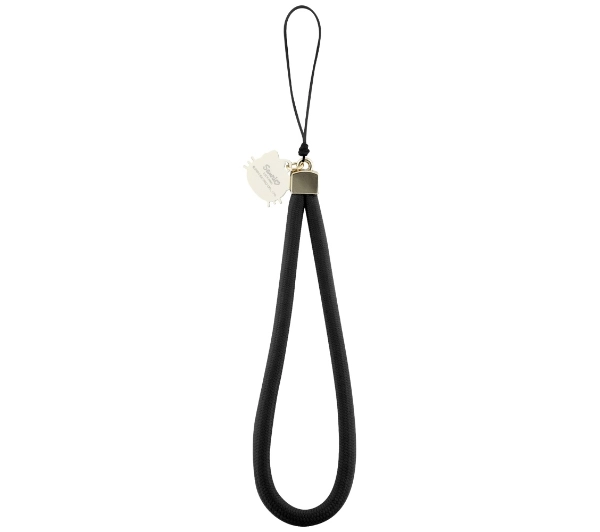 Hello Kitty Nylon Cord Kitty Head Czarny