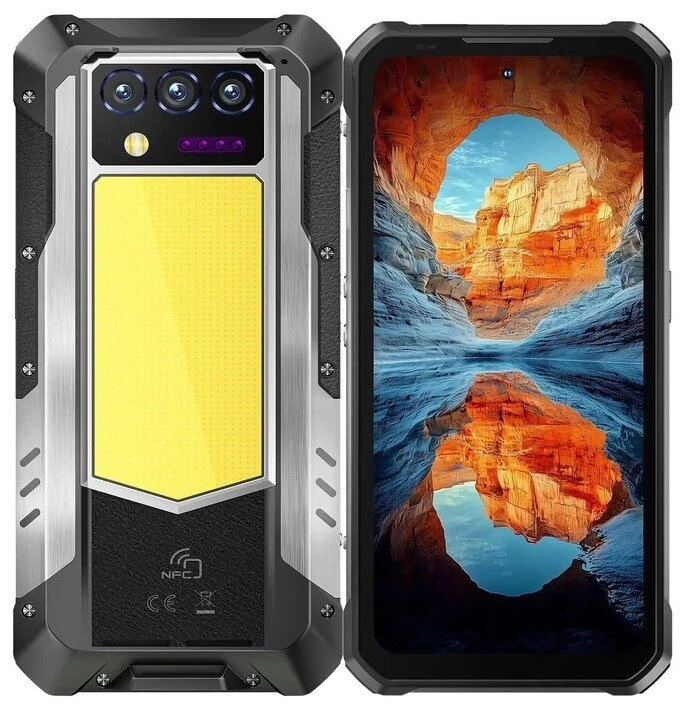 Smartfon Oukitel WP100 Titan 16/512GB 6,8" 120Hz 200Mpix Czarny