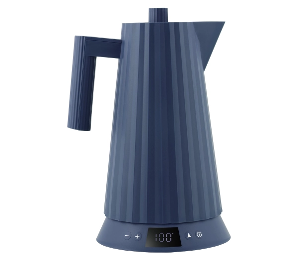 Czajniki elektryczne - Alessi Plissé MDL21 1,7l 1800W Regulacja temperatury Niebieski
