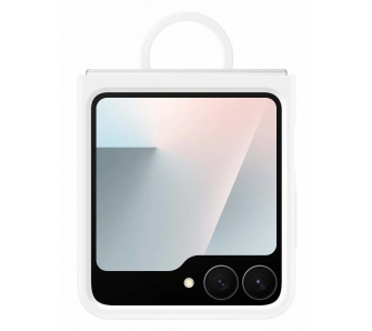 Etui Samsung Silicone Cover do Galaxy Z Flip7 FE Biały