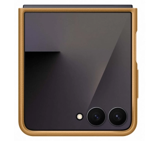 Samsung KindSuit Case do Galaxy Z Flip7 Brązowy - TRZECI -55%, ALBO 5-TY ZA 1ZŁ