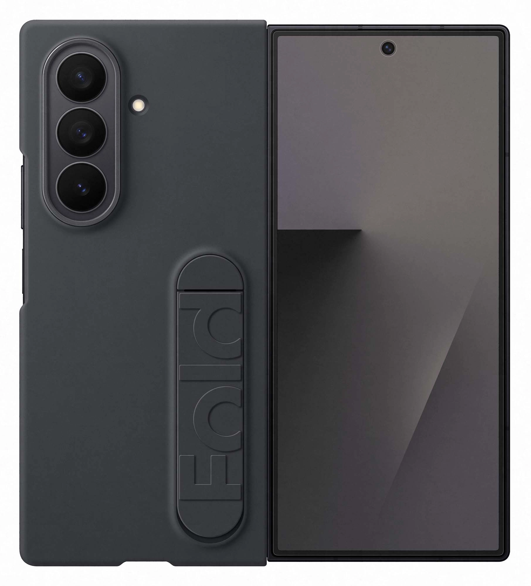 Etui Samsung Silicone Cover do Galaxy Z Fold7 Czarny