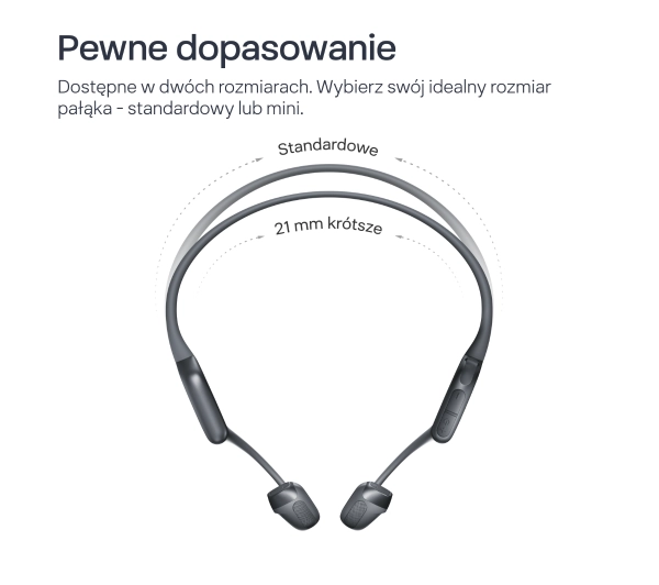Shokz OpenRun Pro 2 Przewodnictwo kostne Bluetooth 5.3 Czarny - Kup na Raty - RRSO 0%