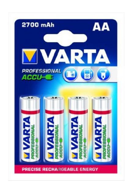 Akumulatorki VARTA AA 2700 mAh (3+1 szt.)