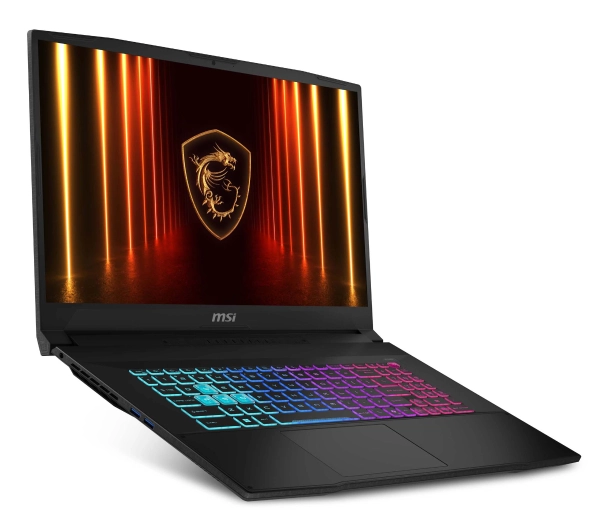 MSI Katana 17 HX B14WGK-036XPL 17,3" 240Hz i7-14650HX 16GB RAM 1TB Dysk SSD RTX5070 DLSS4 Czarny - Kup na Raty - RRSO 0%