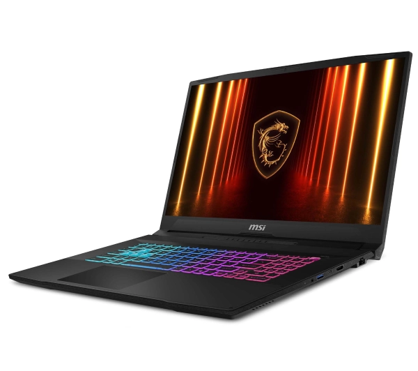 MSI Katana 17 HX B14WGK-036XPL 17,3" 240Hz i7-14650HX 16GB RAM 1TB Dysk SSD RTX5070 DLSS4 Czarny - Kup na Raty - RRSO 0%