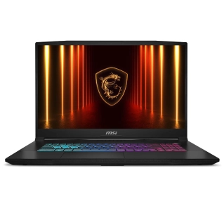 MSI Katana 17 HX B14WGK-036XPL 17,3" 240Hz i7-14650HX 16GB RAM 1TB Dysk SSD RTX5070 DLSS4 Czarny - Kup na Raty - RRSO 0%