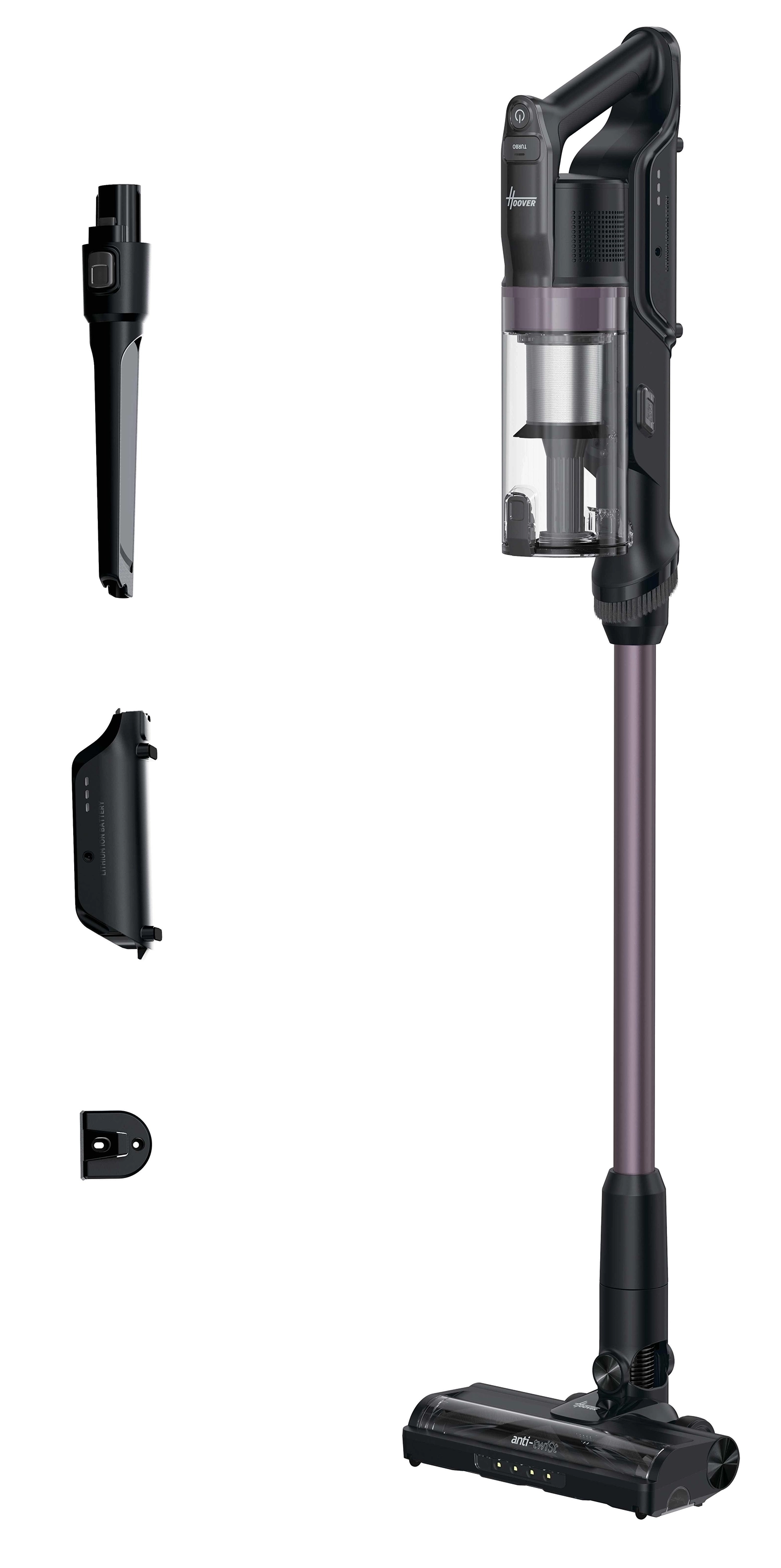 Odkurzacz bezprzewodowy Hoover HF1P10H 011 45min Wymienny akumulator