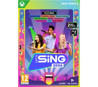 Let's Sing 2026 + 2 mikrofony Gra na Xbox Series X