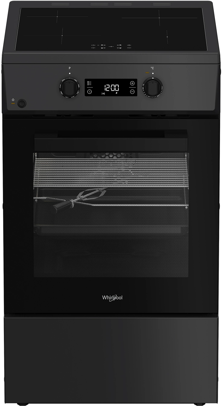 Kuchnia indukcyjna Whirlpool W5I8LCSTA Steam+ Termoobieg Grill