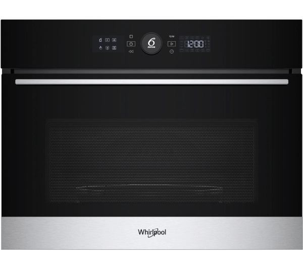 Whirlpool WMW57DHMX 45cm Crisp Grill Termoobieg Czarno srebrny - TRZECI -55%, ALBO 5-TY ZA 1ZŁ - Kup na Raty - RRSO 0%