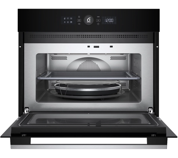 Whirlpool WMW57DHMX 45cm Crisp Grill Termoobieg Czarno srebrny - TRZECI -55%, ALBO 5-TY ZA 1ZŁ - Kup na Raty - RRSO 0%
