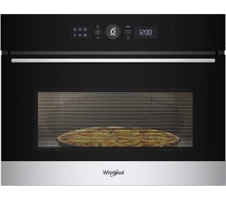 Whirlpool WMW57DHMX 45cm Crisp Grill Termoobieg Czarno srebrny - TRZECI -55%, ALBO 5-TY ZA 1ZŁ - Kup na Raty - RRSO 0%