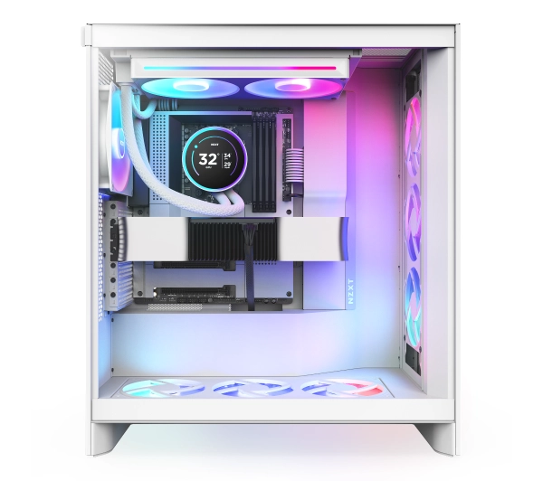 NZXT Kraken Elite 280 RGB V2 LCD Biały - ⚡ EURO HIT CENOWY! ⚡ - Kup na Raty - RRSO 0%