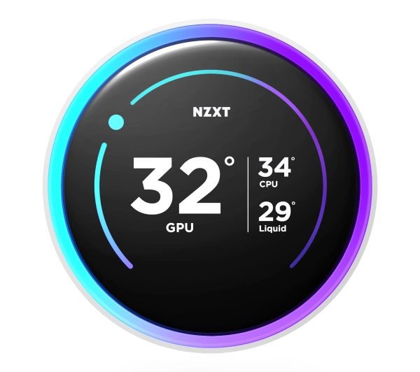 NZXT Kraken Elite 280 RGB V2 LCD Biały - ⚡ EURO HIT CENOWY! ⚡ - Kup na Raty - RRSO 0%
