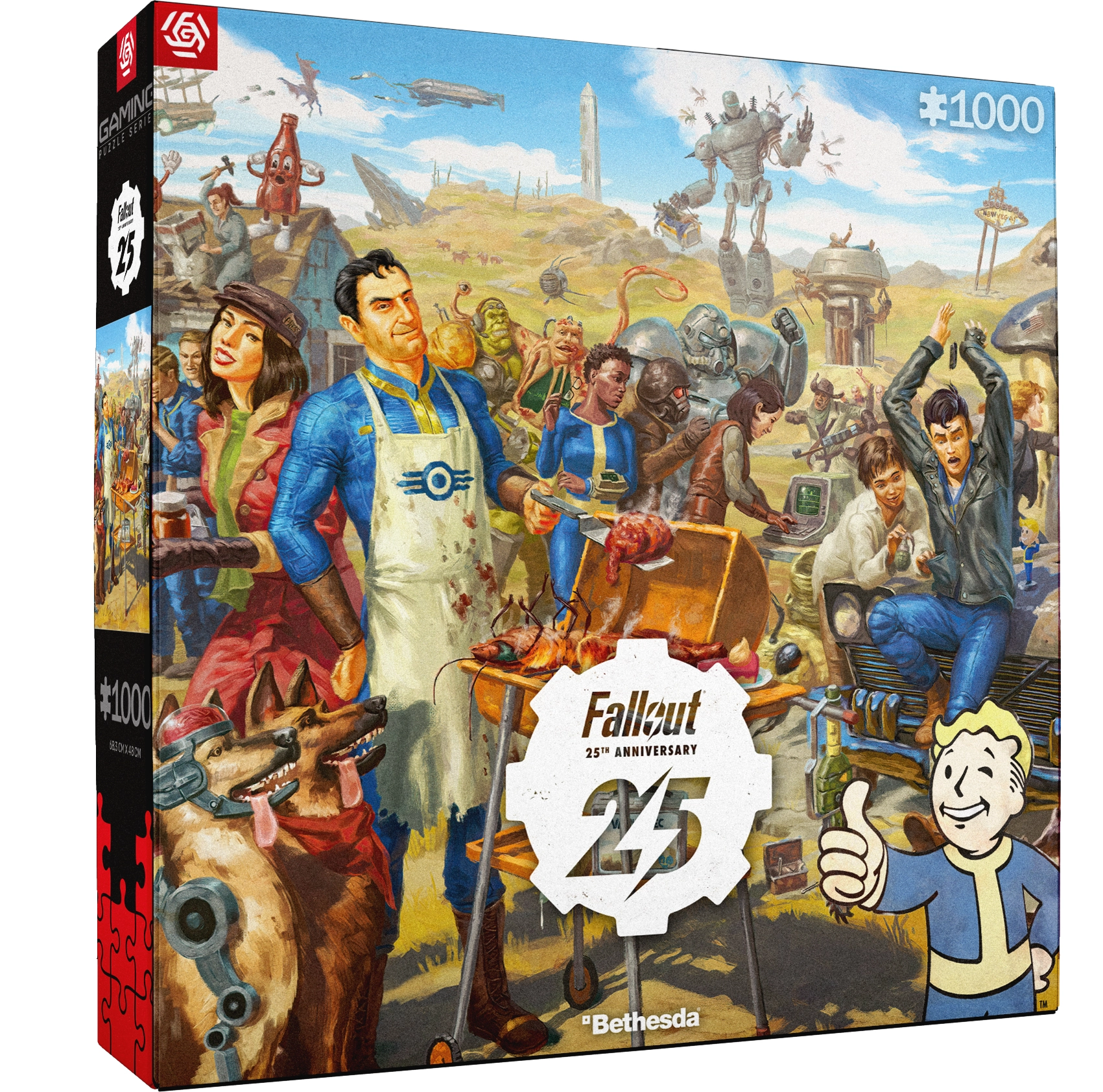 Puzzle Good Loot Fallout 25th Anniversary 1000 elementów