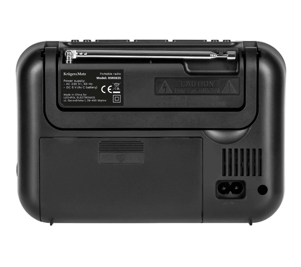 Kruger & Matz KM0825 FM Czarny
