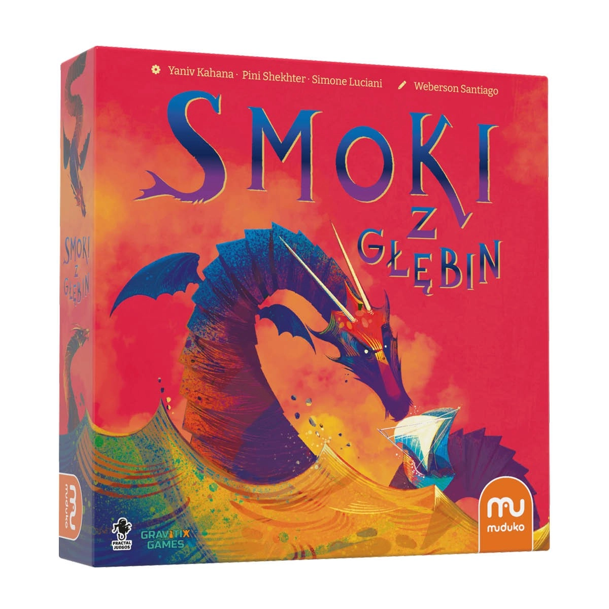 Gra planszowa Smoki z głębin