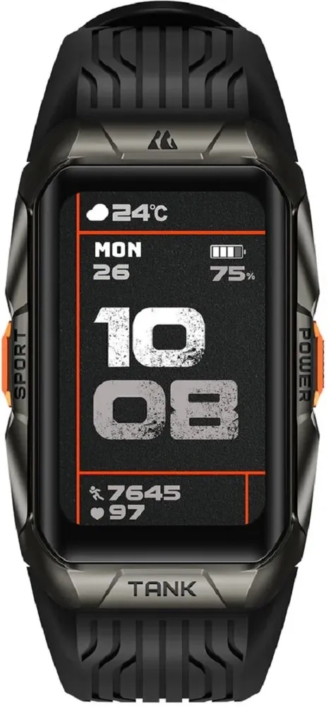 фото Смарт-годинник Kospet Tank X2 Ultra Black (KTX0002UB)