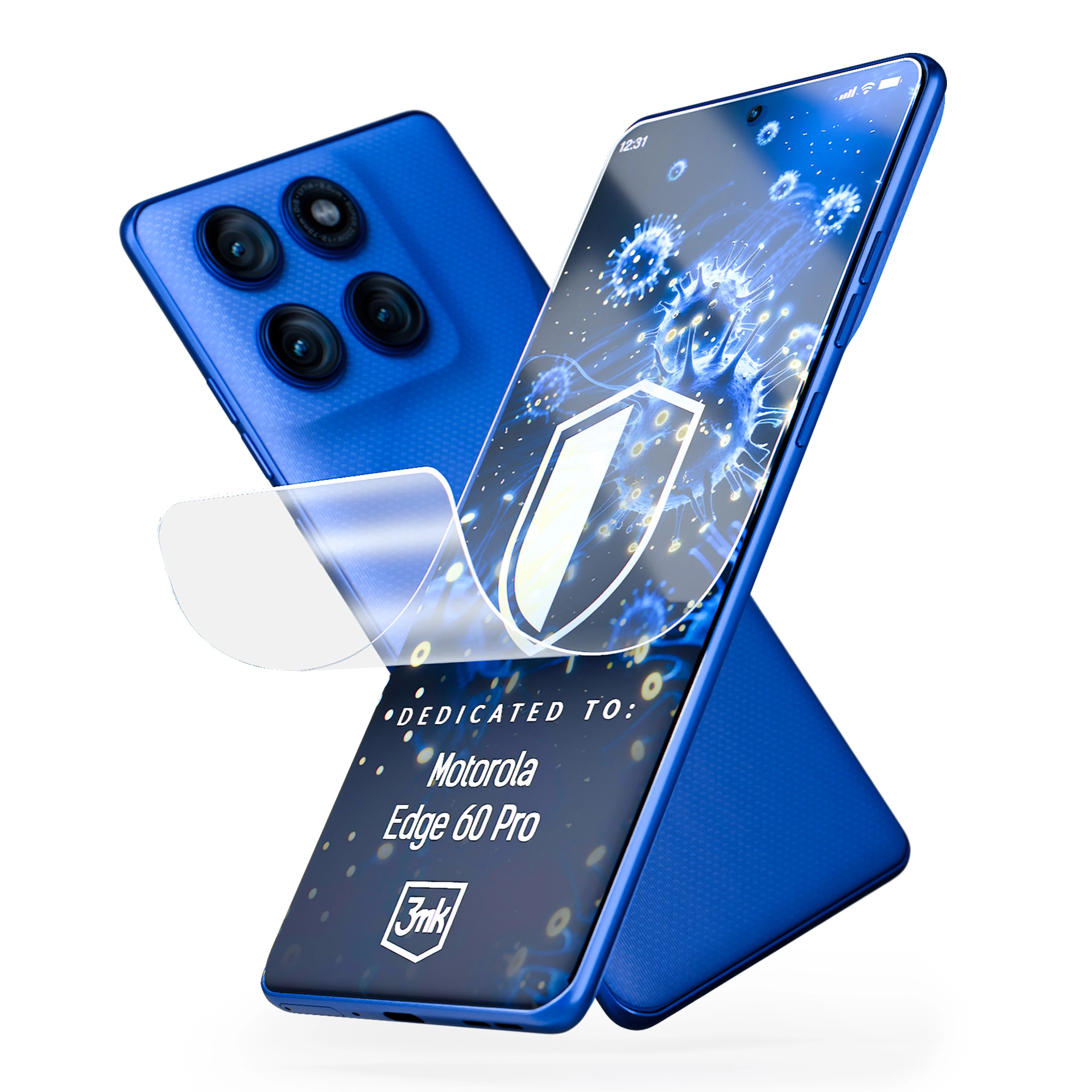 Folia ochronna 3mk SilverProtection+ do Motorola Edge 60 Pro